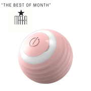 Interactive Cat Ball USB Rechargeable Fast Rolling Random Motion Hunting Cat Toy Automatic Indoor Play