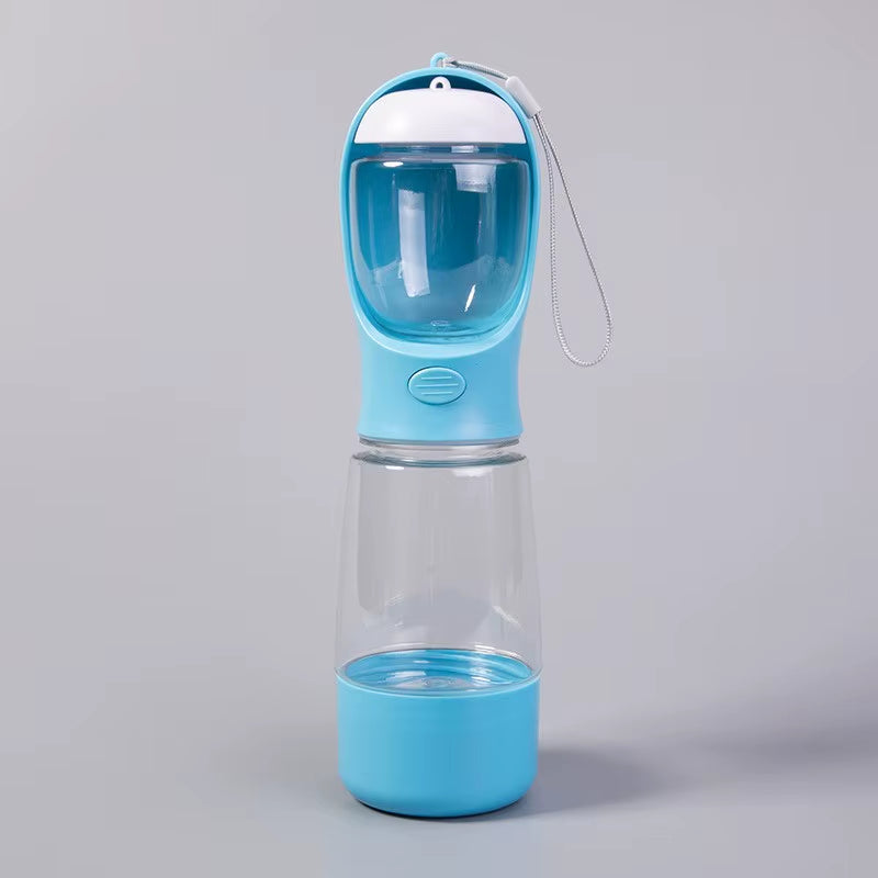 Plastic Pet Water & Food Bowl 3-In-1 Outdoor Portable Multi-Functional Dog Travel Bowl
