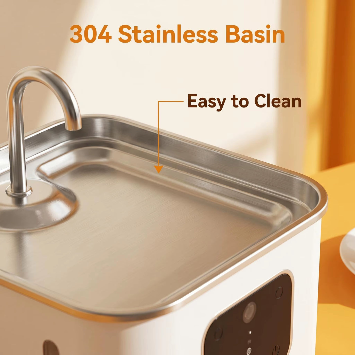 Professional Antimicrobial Mute Smart Pet Water Dispenser Wireless Battery 4L Large Capacity Cat Drinking Fountain Stainless
