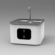 Professional Antimicrobial Mute Smart Pet Water Dispenser Wireless Battery 4L Large Capacity Cat Drinking Fountain Stainless